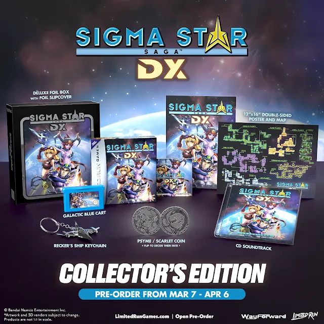 Sigma Star Saga Pre-Order Collector's Edition Art