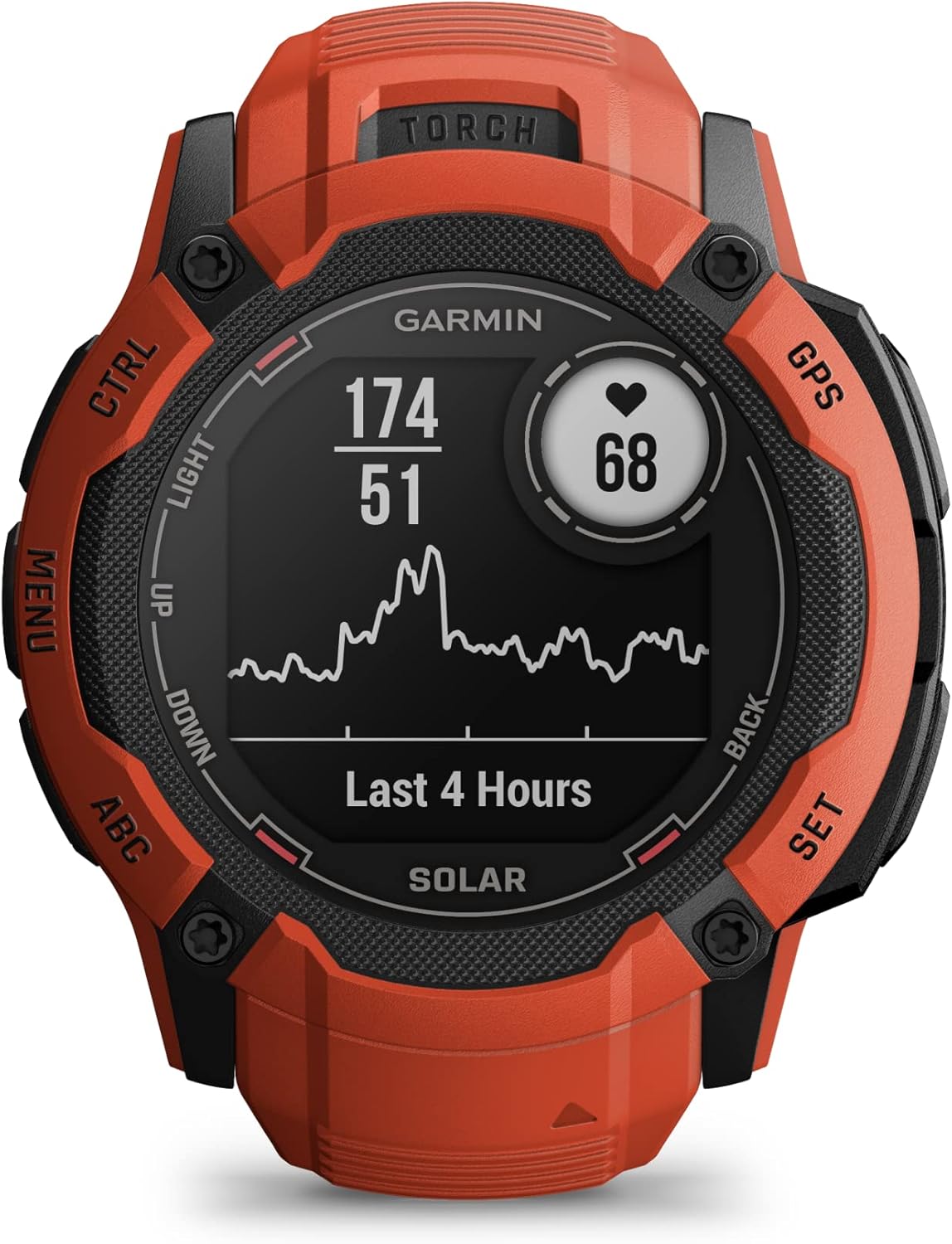 Garmin Instinct 2X Solar Smartwatch for Cycling