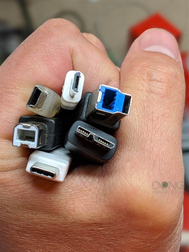 A Fist Full of USB Cables