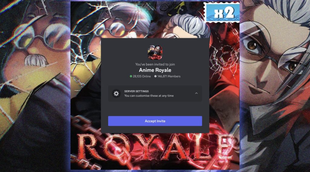 Anime Royale Discord server image 