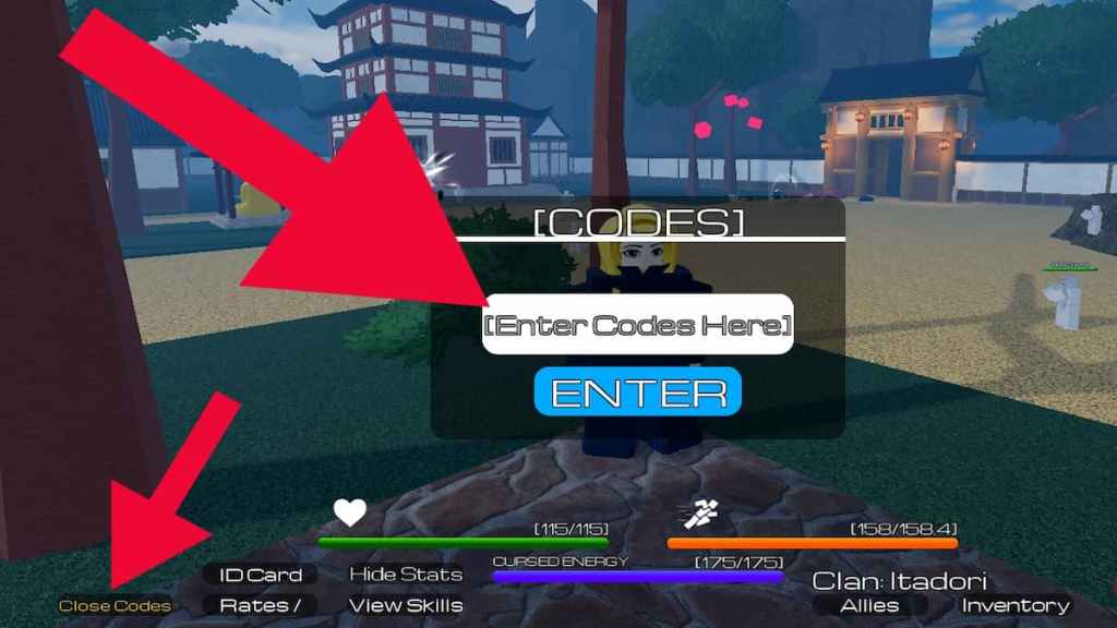 How to Redeem Codes in Jujutsu Chronicles