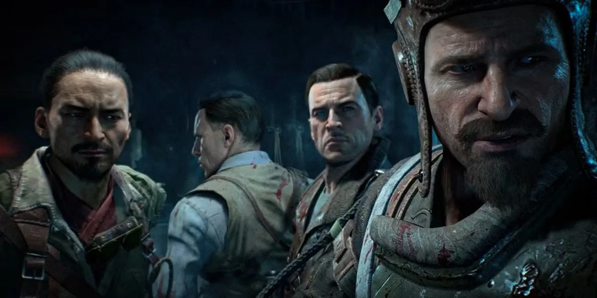 Original Zombies Crew Tank Dempsey, Nikolai Belinski, Takeo Masaki, and Edward Richtofen