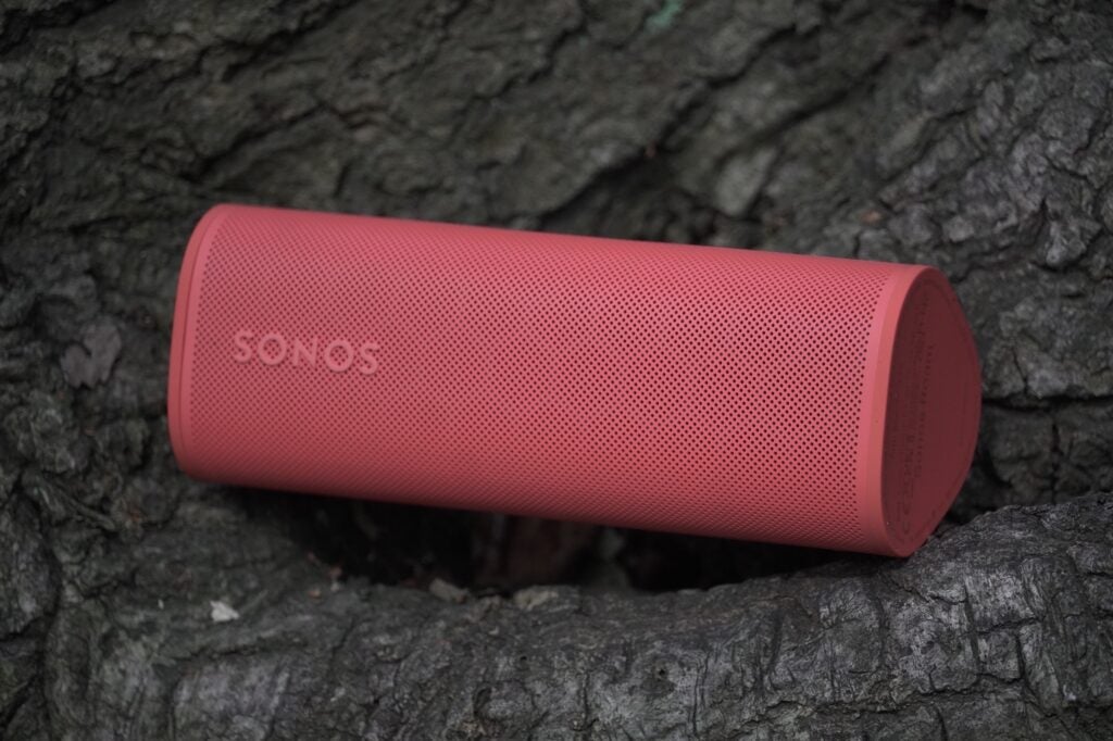 Sonos Roam 2 in the rocks