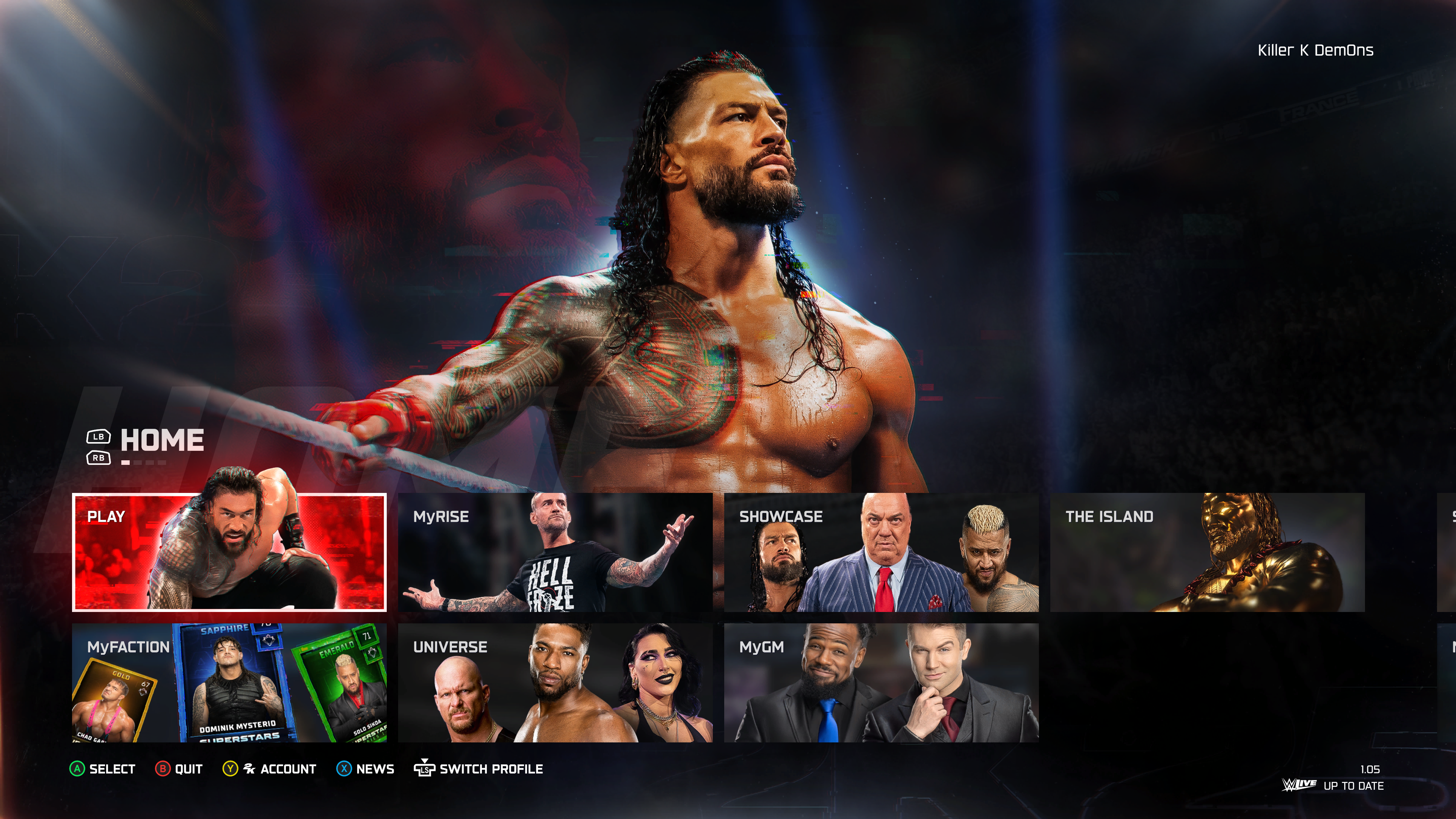 WWE 2K25 Review Game Modes