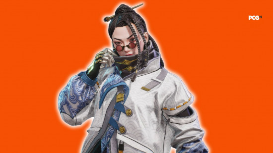 Fragpunk tier list: a woman with chopsticks in her hair and a white jacket.