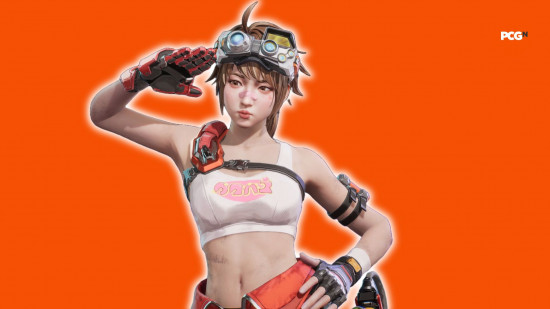 Fragpunk tier list: a mechanic woman wearing a white vest.