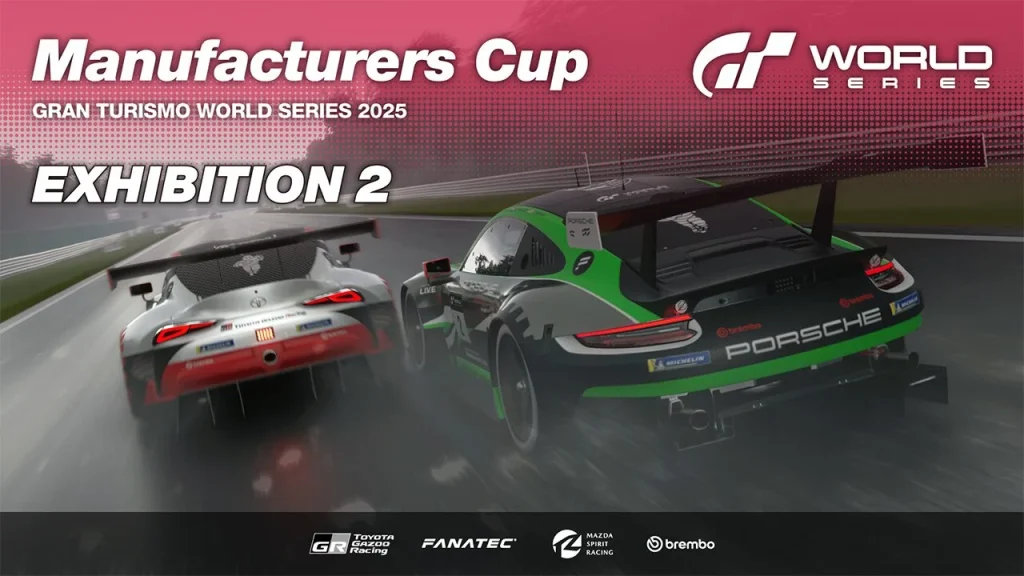 Gran Turismo World Series 2025 Manufacturers Cup Exhibition Season Begins March 12