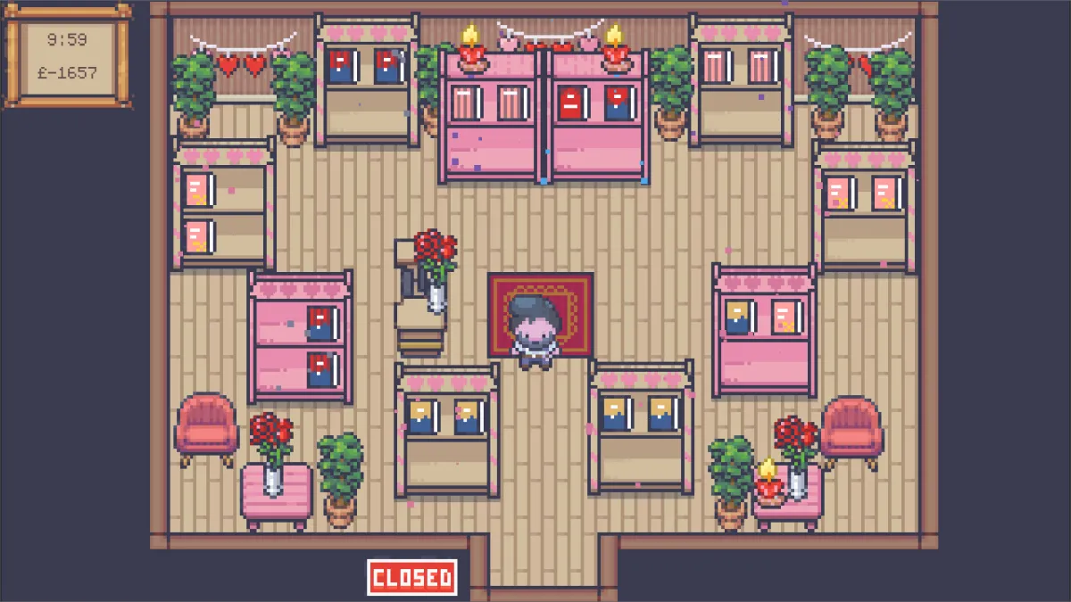 Review: Book Bound Is a Short and Simple Shop Management Sim