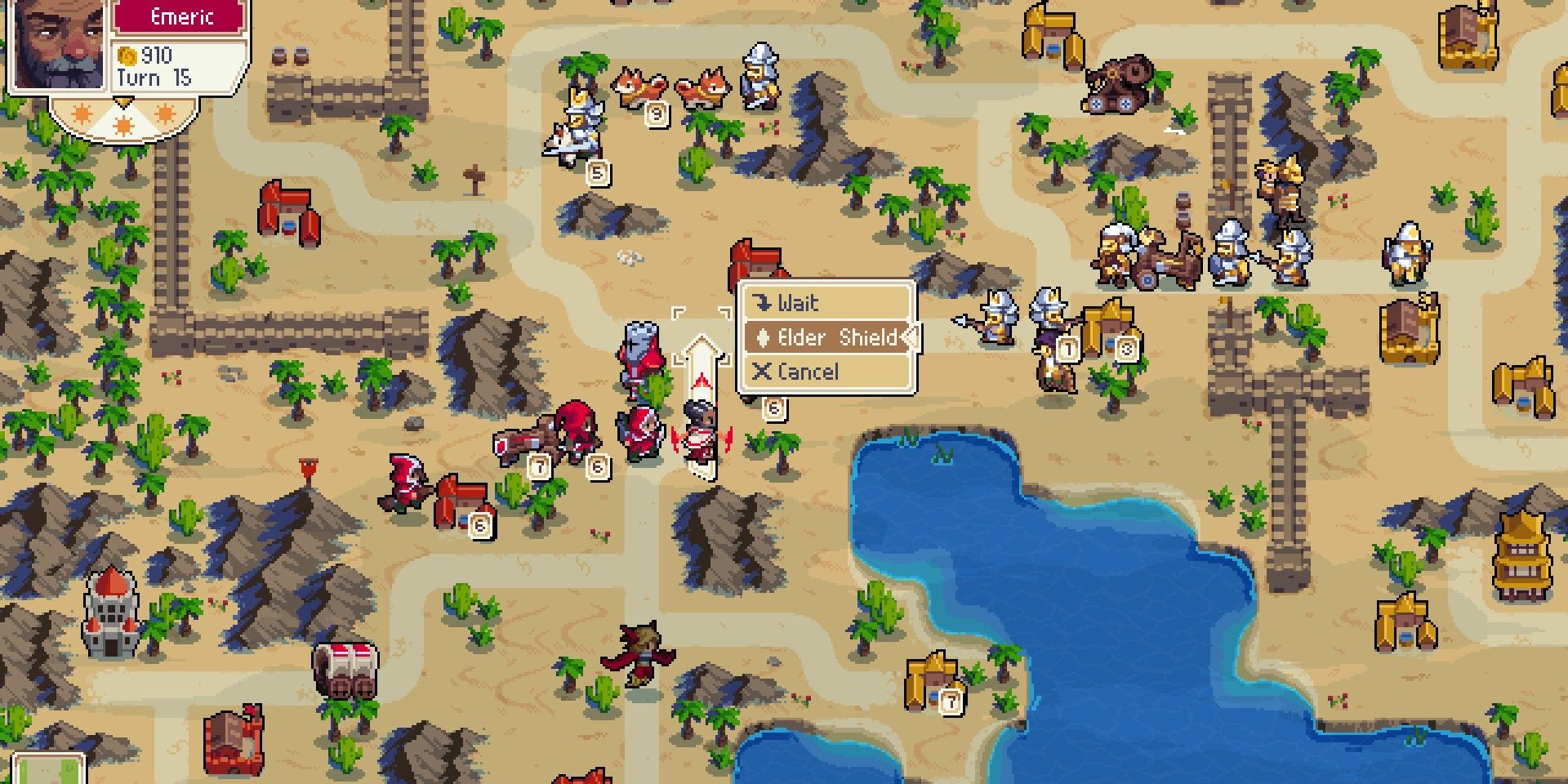 Wargroove gameplay