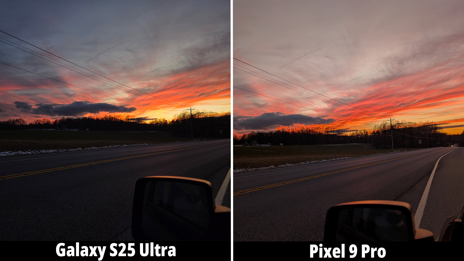 Samsung Galaxy S25 Ultra camera versus the Google Pixel 9 Pro