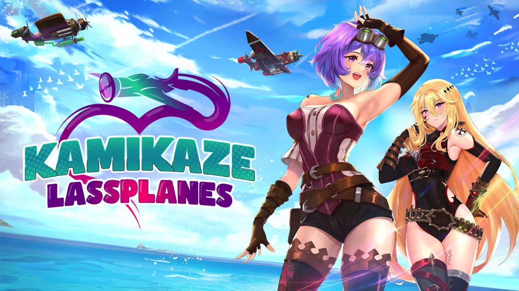 Visual Novel Meets Shoot 'em Up Kamikaze Lassplanes Launches on Switch and PC