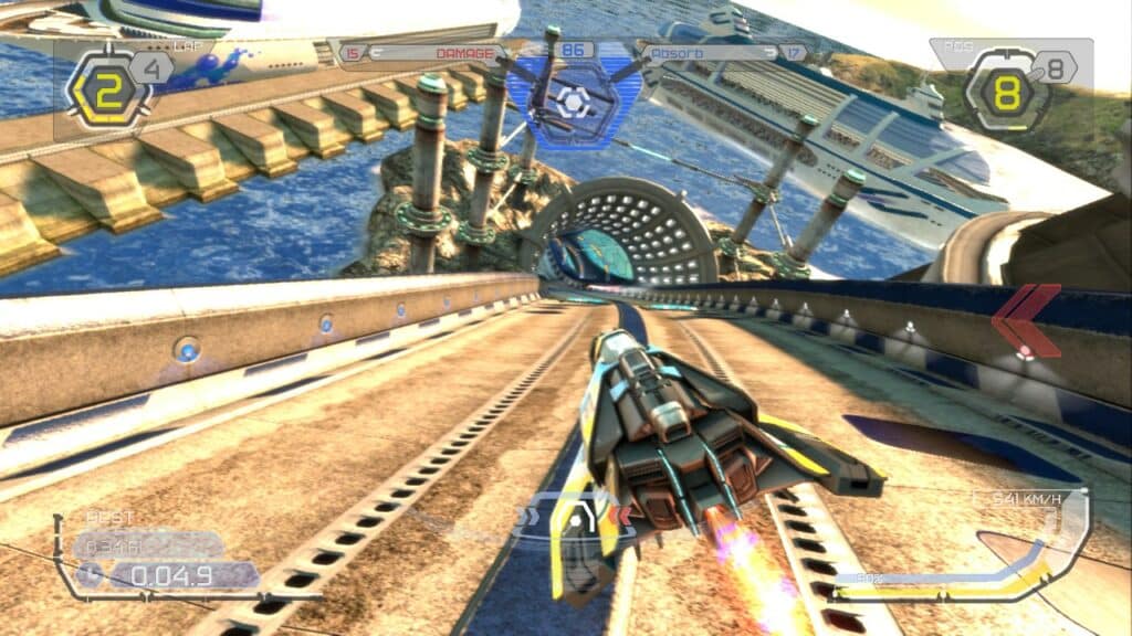 Wipeout HD is an amazing futuristic racing game in the Wipeout series, this time on the PS3.