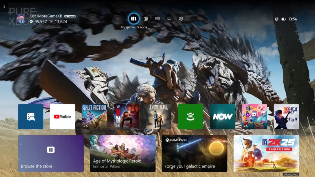 Xbox Adds Two New Dynamic Backgrounds Today, Plus A Free Trial For Split Fiction